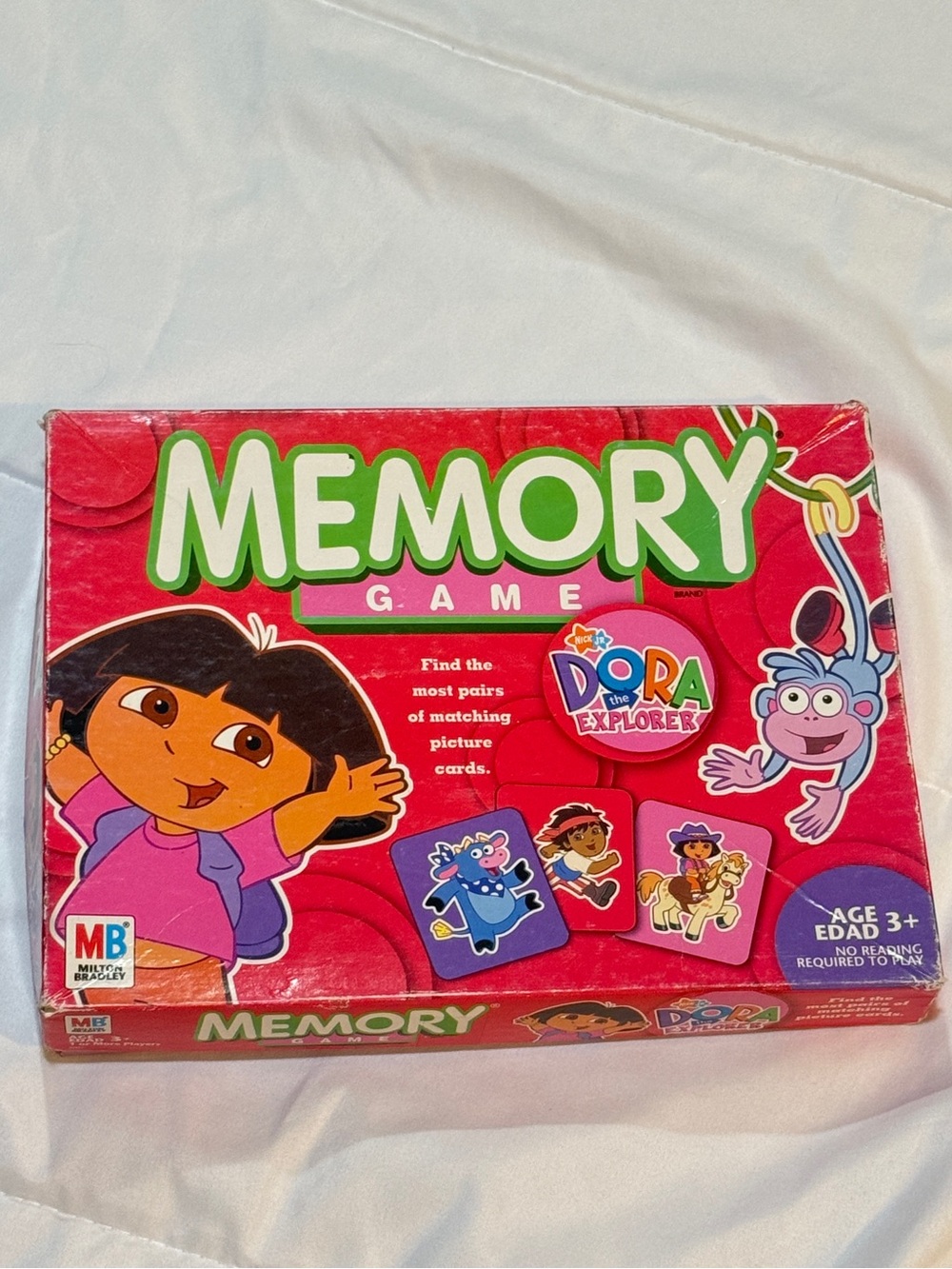 Dora the Explorer Memory Matching Game - Pink